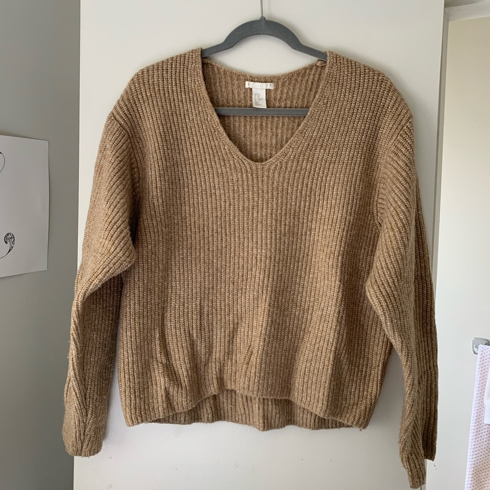 Oversized Wool-like Sweater